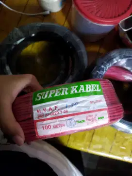 Kabel N Y A F UKURAN 1,50 100 METER DI JUAL 500 METER