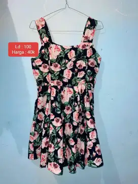 Floral Dress Lucu