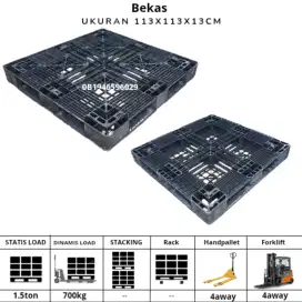 Pallet plastik untuk gudang & palet plastik untuk ekspor