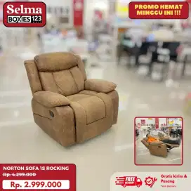 Sofa Santai Bisa Jadi Kursi Goyang