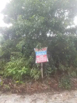 Di jual tanah Km 3 Garuda sakti belok ke Jl. UKA, tanah kapling KKMC