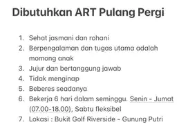 Dibutuhkan ART PP