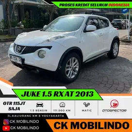 (Dp15jt) Nissan Juke RX Matic 2013 Plat AB Orisinil Kredit Murah