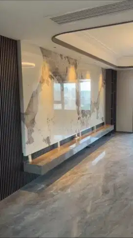 wall panel wpc dan upvc terpasang