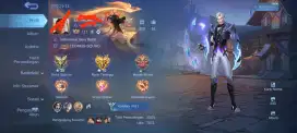 JUAL AKUN MOBILE LEGENDS 20K MATCH