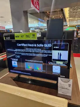 Samsung LED Smart 4K 43XXD Promo Cicilan Bunga 0% 4 Bulan