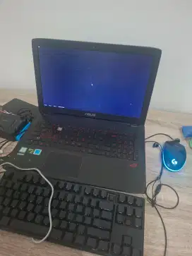 ASUS GL552VW 960m. I7 jadul. Keyboard bawaan mati