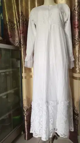 Gamis renda cantik
