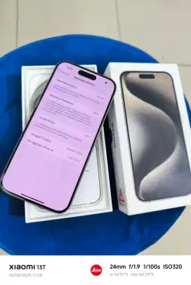 Iphone 15 pro 128 GB ibox natural titanium