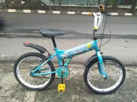 Sepeda anak model bmx ukuran 18 merk WIM CYCLE