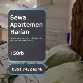 Menyewakan apartemen harian Kalibata City Jakarta Selatan