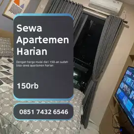 Menyewakan apartemen harian Treepark Serpong BSD City termurah