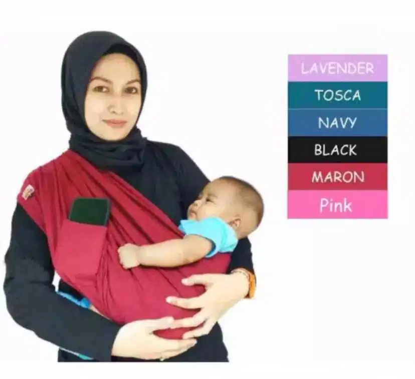 Gendongan bayi (instan)