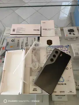 Techno Camon 40 Pro 5G (16/256) Fullset original 1 bulan pakai