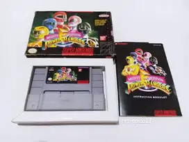 Power Rangers _ Super Nintendo Original Full set