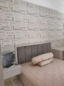 DISEWAKAN APARTEMEN PUNCAK DHARMAHUSADA TOWER B LANTAI 32 FURNISHED