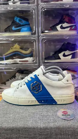 PHILIPP PLEIN HEXAGON LOW TOP SNEAKERS