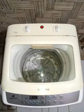 Jual mesin cuci 1 tabung manual merk samsung kapasitas 7kg