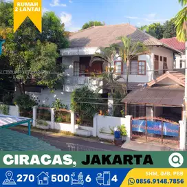 Rumah dijual 2 Lantai Cipayung, Jakarta Timur 7 Menit LRT City Ciracas