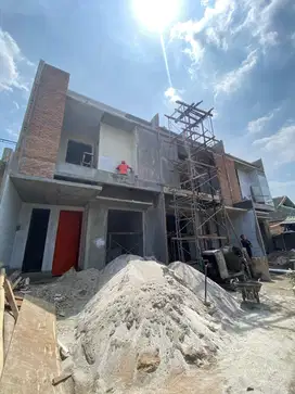 Villa daerah krakatau siap huni type 6m kota medan