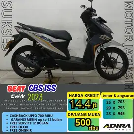 HONDA BEAT CBS ISS 2023 bisa cash dan kredit