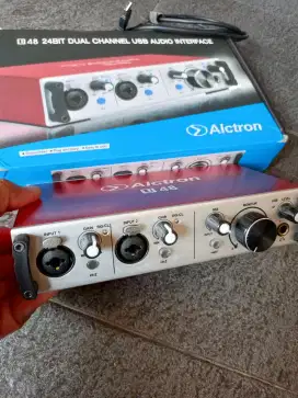 Soundcard Audio Interface Alctron U48