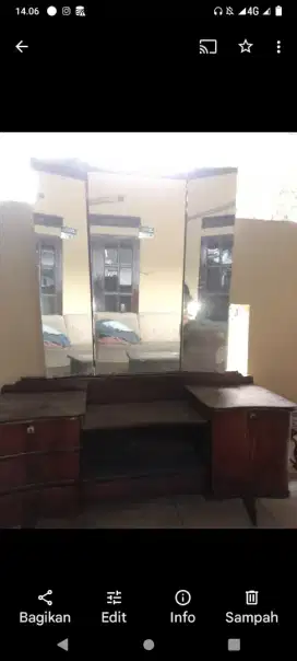 Meja Rias 3 Kaca