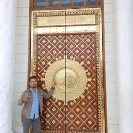 Jual pintu nabawi ukiran