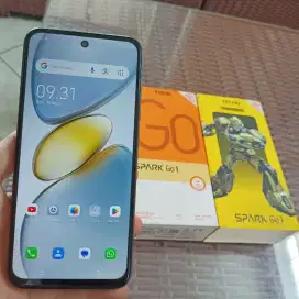 Tecno sprak Go1 4/64 Fullshet ori segel no minus