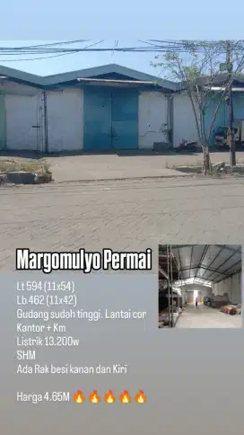 Margomulyo Permai. Deket tol. Sby barat