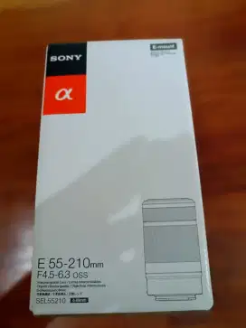 Interchangeable Lens Sony E 55-210mm F4.5-6.3 OSS
