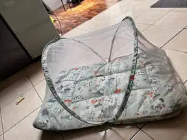 Kasur bayi jaring anti nyamuk