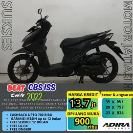 HONDA BEAT CBS ISS 2022 bisa cash dan kredit