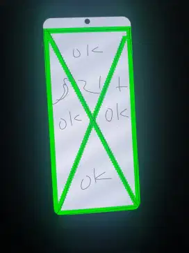 LCD oled S21 plus, finger ON di layar