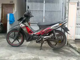DIJUAL Honda Supra X 125 karbu Batman 2010