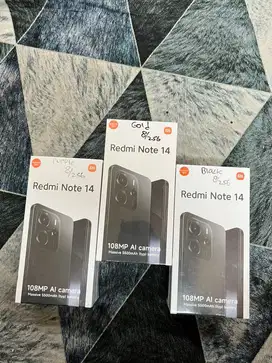 Redmi Note 14 4G 8/256 New garansi resmi