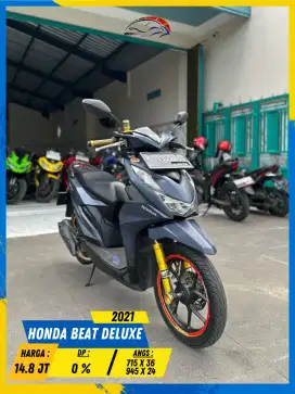 HONDA BEAT DELUXE 2021 SIAP PANTAU BOLOH HIKMAH MOTOR KEPUH MALANG