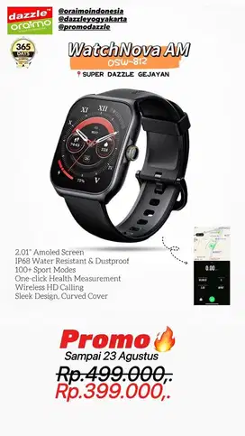 Smartwatch Amoled Oraimo OSW-812