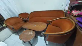 Kursi Sofa Tamu Kayu Jati