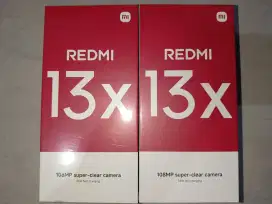Xiaomi Redmi 13X 8/128 Black New Segel Garansi Resmi