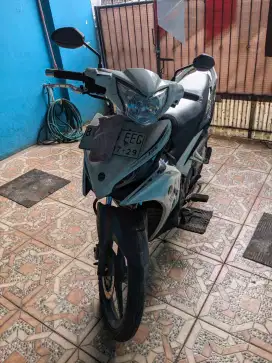 di jual jupiter MX non kopling putih tahun 2014 terawat