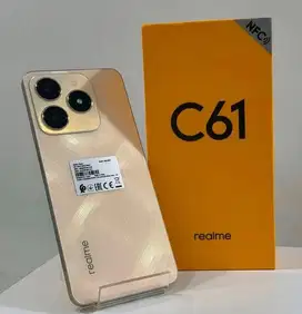 PROMO AGUSTUS HP REALME C61 128gb 1JUTAAN BISA KREDIT TANPA DP