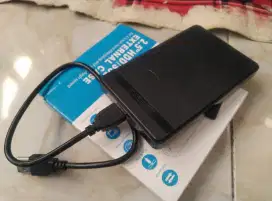 HDD External 320GB 7.2k rpm kencang Casing baru usb3 masih bagus norma