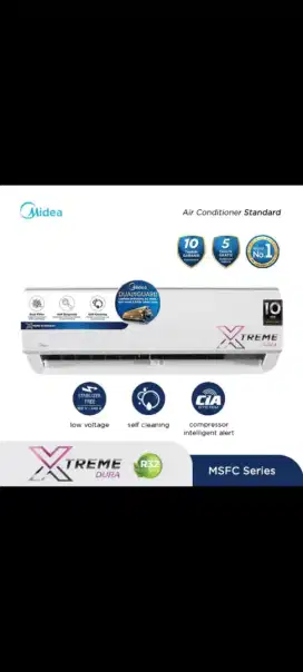 AC MIDEA 1 PK 1 UNIT