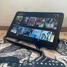 Dijual Cepat! Samsung Tab A9 Cellular Mulus Bonus Stylus dan Fold Case