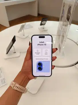KREDIT IPHONE 16 128GB TEAL, PROMO FREE 2X CICILAN