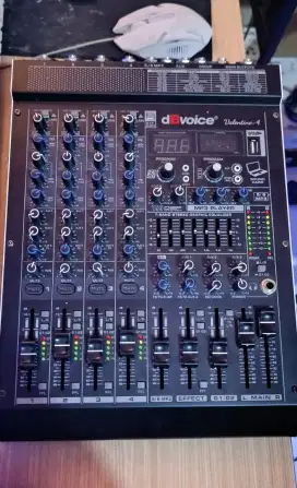Mixer dBvoice 6 Channel mulus tinggal pakai Mumer aja