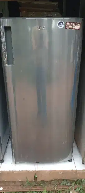 Kulkas LG 1 Pintu model stainless