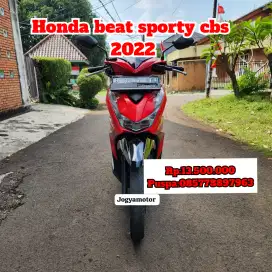 Honda beat sporty cbs fi 2022 cash dan credit