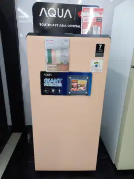Cicil kulkas Aqua 1 pintu